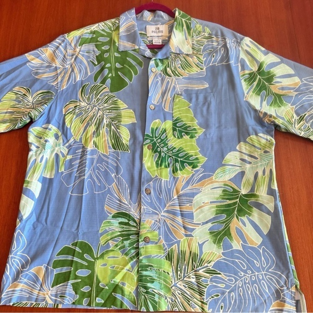 Xl 28 PALMS 🏖 short Sleeve Button Down Hawaiian Shirt